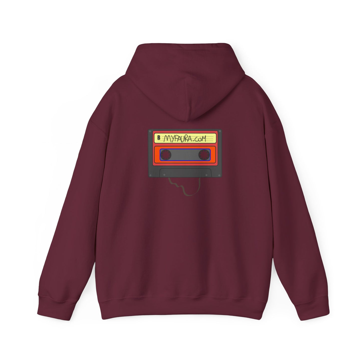 Cassetta Hoodie + back design